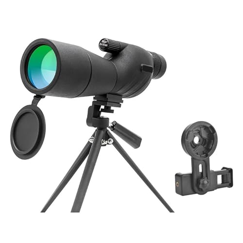 Tubkikare 25-75x60 Spottingscope Zoom Monocular High Power Telescope BAK4 Prisma Vattentätt Fågelskådning Camping Jakt Kraftfullt Okular Och FöRstoringsglas