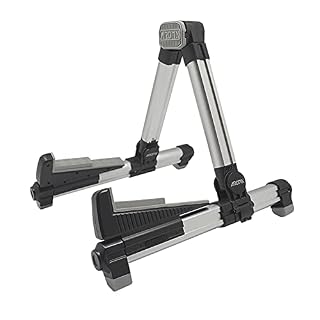 KOCAN Support de Guitare, ARÔME AGS-08 Pliante réglable Universel String Instrument Guitare Stand Aluminium Alliage a-Frame pour Banjo Guitare électrique Classique ukulélé Mandoline Basse - Les Beatles, Paul McCartney, John Lennon, RIngo Starr, George Harrison