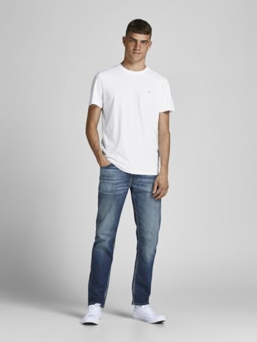 JACK & JONES Herren JJECORP Logo Tee SS Crew Neck MP, Black/White/Dusty Olive, XS – Ansicht 3