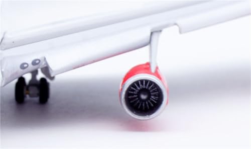 Réplica Virgin Atlantic B747-400 de 17 cm con acabado realista y escala 1/400 5