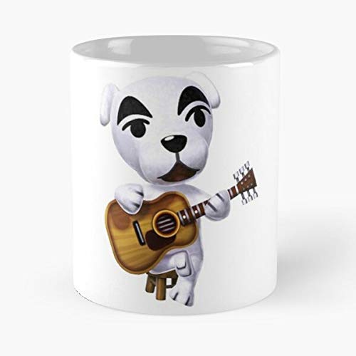 Amazon Com Kk Slider Animal Crossing New Horizons Classic Mug Funny Gift Coffee Tea Cup White 11 Oz The Best Gift For Holidays Otisioope Dining Entertaining