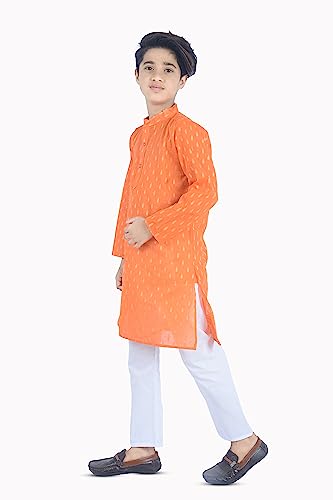 Image of Trendy and Stylish Printed Kids Kurta | Butik Designs for Fashionable Children