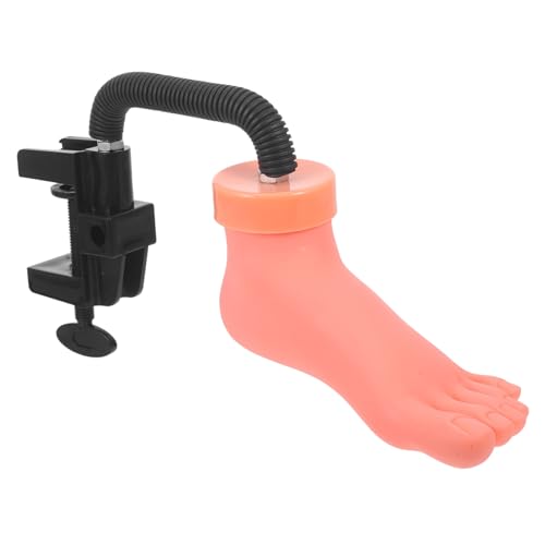 Beaupretty 美甲練習用足モデル 軽量耐久で柔軟性がありネイルアートトレーニングに 足模型でスカルプチュアネイル技術向上用 女性向け実践的マニキュア練習ツール