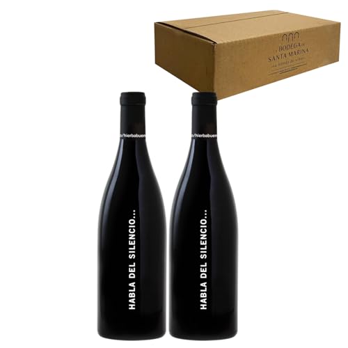 Habla del Silencio Magnum - Ideal para Maridar con Carne y Comida Mediterránea - Pack 2 Botellas 75cl