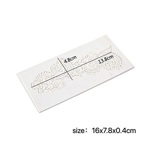 Molde de silicona para decoración de encaje miniatura 3