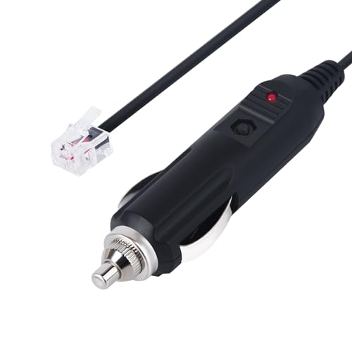 Radar Straight Power Cord Compatible with Uniden R3 R7 R1 Radar Detector Passport 6800/7500/7500S/8500/9500i/X50 Valentine One Radar Detector (3.5m/11.5ft)