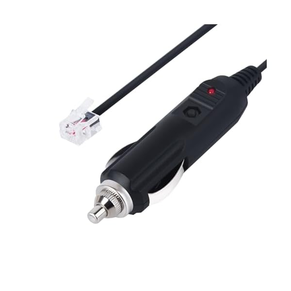 Radar Straight Power Cord Compatible with Uniden R3 R7 R1 Radar Detector Passport 6800/7500/7500S/8500/9500i/X50 Valentine One Radar Detector (3.5m/11.5ft)