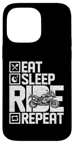 Eat Sleep Ride ���s�[�g �I�[�g�o�C ���t �M�t�g �X�}�z�P�[�X iPhone 14 Pro Max �p