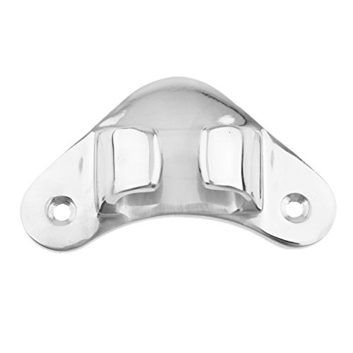 H HILABEE Bitta per Barca da Barca in Acciaio Inossidabile con Grado Marino Passacavo da 4.13"