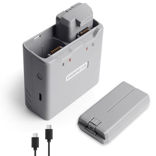 POWERION 2 Pack Mini 4K/2 Series Intelligent Flight Battery...