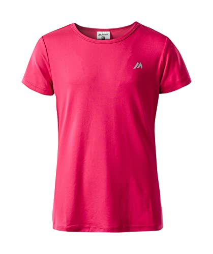 martes Mädchen Simi Jrg T Shirt, Raspberry, 146 EU