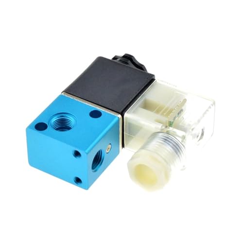 Válvula solenoide neumática de 2 posiciones y 3 vías para control de aire de 24V 5