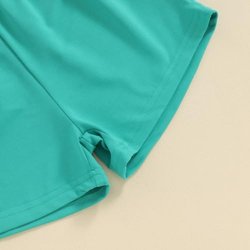 Image of Toddler Little Girl Clothes Summer Sleeveless Daddys Girl Letter Tank Tops Shorts Set 2Pcs Kids Casual Outfits
