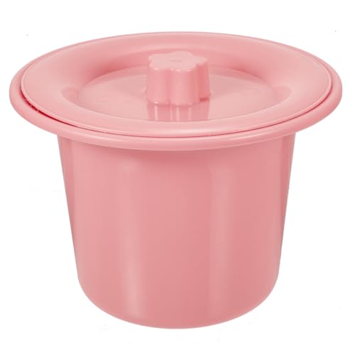 BAZEITFLOW ポータブルトイレ 便器 女性用便器 蓋付き小便器 夜間用小便器 小型尿ポット 自宅用 外出用