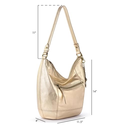 Image of The Sak Sequoia Hobo Bag - Premium Large Leather Women's Handbag for Everyday & Travel - Durable Purse With Zipper Pocket