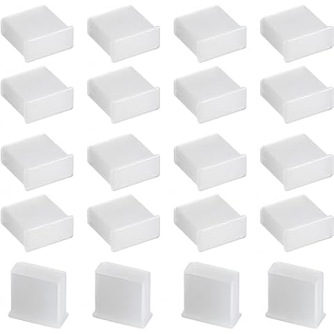 Boxonly 20Pcs PE USB Dust Stopper Caps Cover