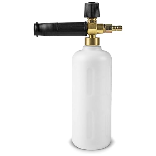 Image of Karcher Foam Cannon for Electric Pressure Washers up to 4000 PSI - Quick-Connect Fitting - Great for Vehicle and Car Wash