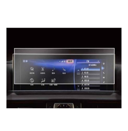 Film écran GPS LX570 2016-2021 en verre trempé anti-rayures Lot de 2