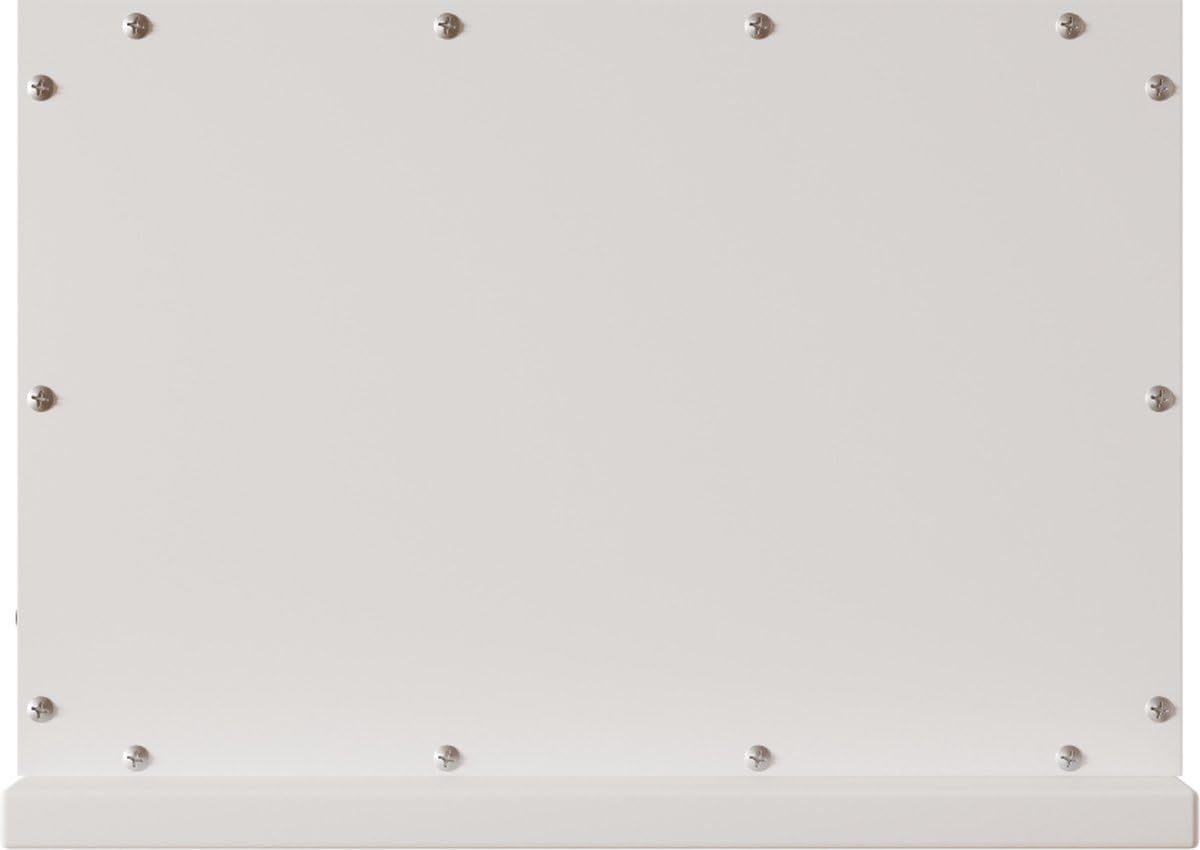 SensaHome Specchio da Trucco Pro - Specchio da Trucco Hollywood con 12 Lampade LED Dimmerabili, 3 Livelli di Luce, 46x58 cm - Bianco