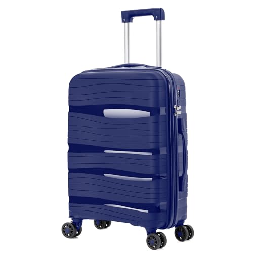 ARTREE Maletas de Viaje Cabina,PP 55x40x20cm- Trolley Rígida Polipropileno con 4 Ruedas Giratorias y Cierre de Combinación - Maleta Cabina Prácticas y Ligeras 40L (Trolley) ARTREE Maletas de Viaje Cabina,PP 55x40x20cm- Trolley Rígida Polipropileno con 4 Ruedas Giratorias y Cierre de Combinación - Maleta Cabina Prácticas y Ligeras 40L (Trolley)