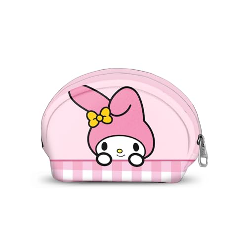 Sanrio My Melody Cute-Monedero Oval Casual, Rosa, 12 x 9 cm