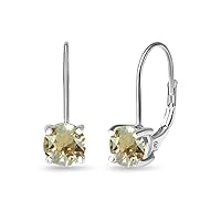 Algopix Similar Product 20 - Sterling Silver Golden Color Roundcut