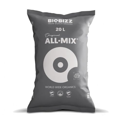 GROWMANIA Fertilizante All Mix de BioBizz 20 L | Sustrato Orgánico para Plantas y Cultivos | Abono Nutritivo Bio Bizz