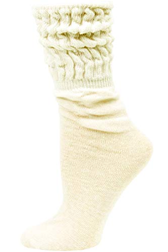 Image of The Branch Eloise Women's Cotton Slouch Socks, Woman's Knee High Boot Socks