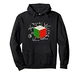 Competitive Puzzle Cube Math Speed Cubing 80's Vintage Toy Pullover Hoodie