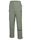 Versátil: estos pantalones ligeros son ideales para uso casual y al aire libre como senderismo, pesca, montañismo, equitación, caminar, acampar o cazar