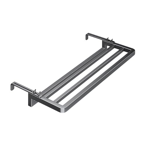 YCBTREE Radiator Airer, Radiator Clothes Drying Rack, Wall Mounted Clothes Rail, Indoor Outdoor Retractable Laundry Rack for Balcony Railings, Windowsill, Radiator (40 x 25cm)