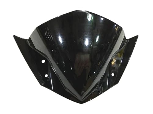 Déflecteur pare-brise moto noir double bulle pour FZ16 FZ-S 2011-2016