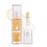 JanJean Non-Sticky Lip Plumper Oil for Full Lips, All-Day Hydration & High-Shine Gloss, Nourishing Lip Clear One Size