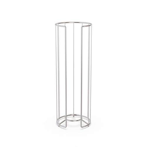 Better Living Stream Toilet Paper Reserve, 4 Jumbo Rolls, Chrome by Better Living - Used condition - US$18.05