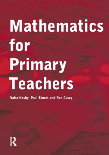 Mathematics for Primary Teachers view 2