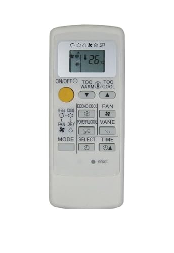 Image of Sanavya AC Remote No. 122 (No Backlight), Compatible /Replacement for Mitsubishi. AC Remote Control (Exactly Same Remote Will Only Work)