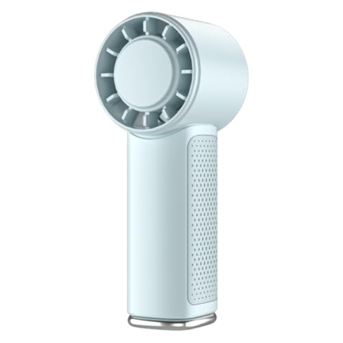Buhdjfnke Ventilador Portátil de Mano Mini Ventilador de Aire Acondicionado, 2000 MAh USB Recargable,A