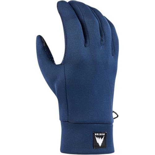 Burton Standard Power Stretch Glove Liner, Dress Blue, Small Medium