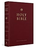ESV Pew and Worship Bible, Large Print (Hardcover, Burgundy)