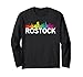 Rostock Skyline Rainbow Hanse - Sgabello antiruggine Maglia a Manica