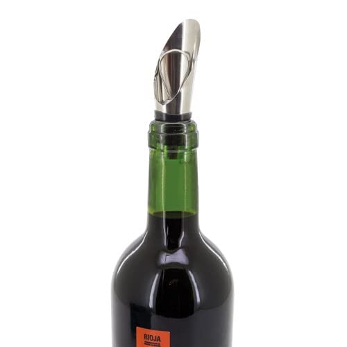 DISOK Set de Vino Abrebotellas 4 Piezas en Estuche, Regalos para Bodas Hombres