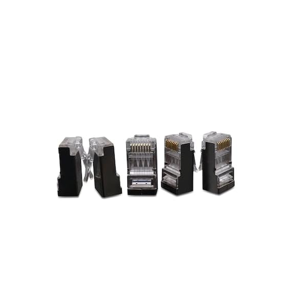 Conectores modulares CAT6 Shielded Triplett 100 unidades miniatura 3
