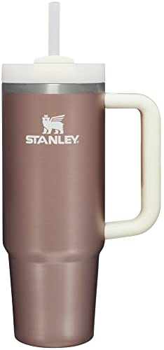 Image of STANLEY Quencher H2.0 Tumbler with Straw 30 oz | Flowstate 3-Position Lid | Cup Holder Compatible for Travel | Insulated Stainless Steel Cup | BPA-Free | Rose Quartz Glow