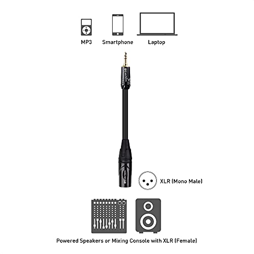 Cable Matters 500012-6-N 3.5Mm To Xlr Cable 6 Ft thumb #1
