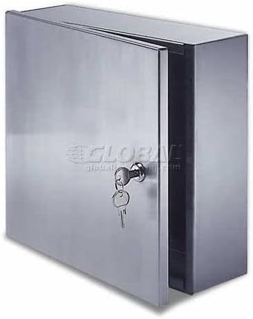 Acudor Surface Mount Valve Box Prime Coated, Stainless Steel, 12x12x6