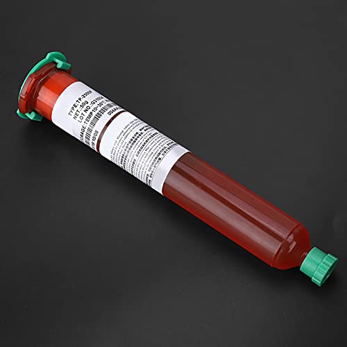 Generic Colle UV LOCA Colle de Réparation Optique pour Téléphone Lentille en Verre écran LCD, Seringue 50 G pour Réparation Rapide, Idéale pour les Techniciens et...