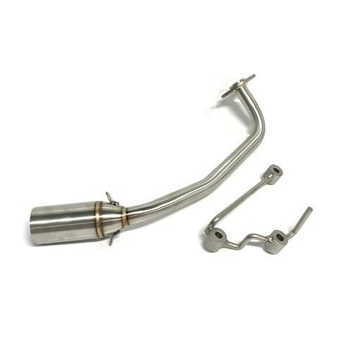 Silencieux d'échappement moto avec raccord de tuyau section avant pour modification PCX150 PCX125