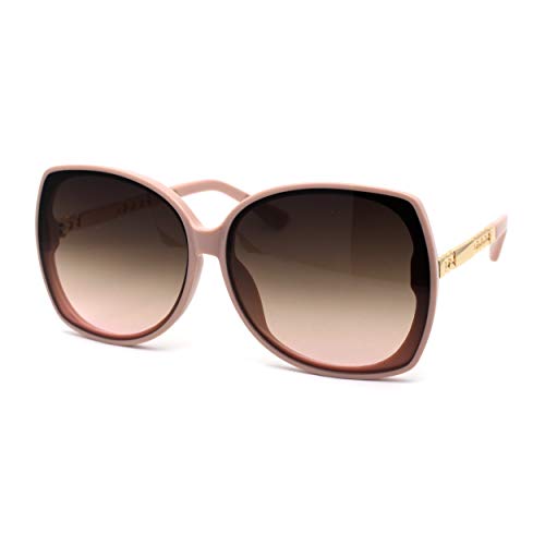 SA106 Womens Metal Chain Arm Diva Chic Butterfly Sunglasses