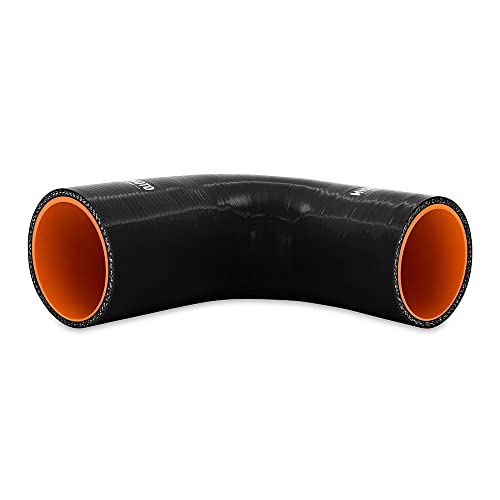 Mishimoto MMCP-R90-2025BK 90-Degree Silicone Transition Coupler, 2.00
