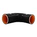 Mishimoto MMCP-R90-30325BK 90-Degree Silicone Transition Coupler, 3.00